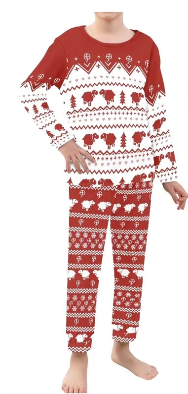 CC- Christmas tree snowflake Pajama