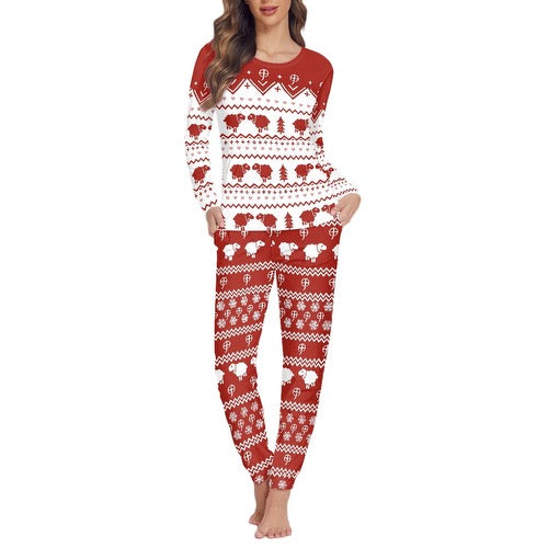 CC- Christmas tree snowflake Pajama