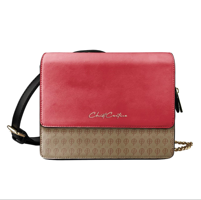 CC- Stylish Half Logo Crossbody purse