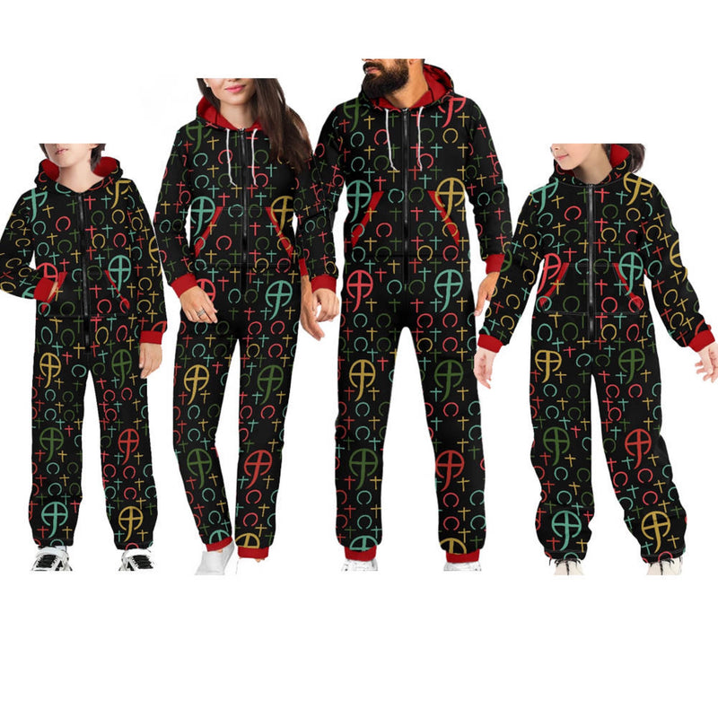 Christ Couture-Christmas All-Over Over Pajama