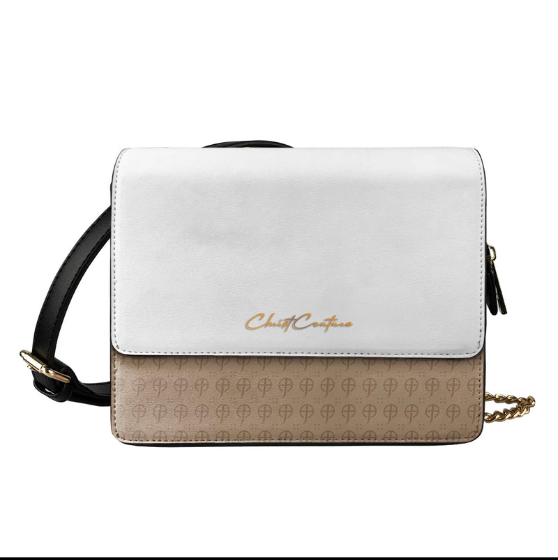 CC- Stylish Half Logo Crossbody purse