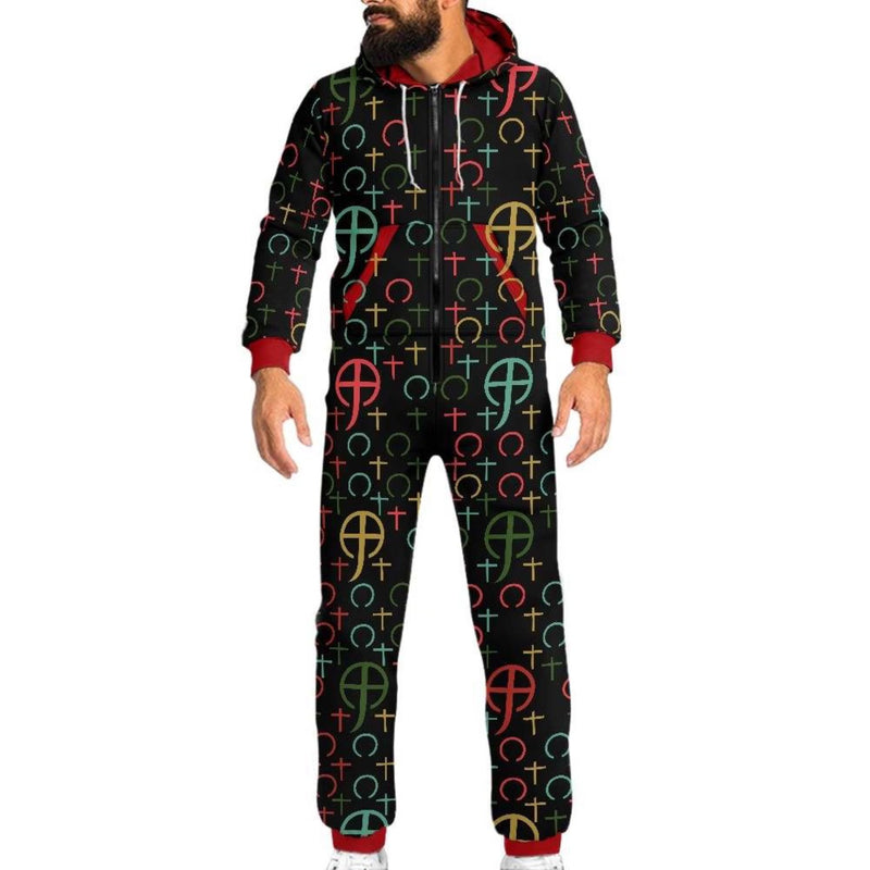 Christ Couture-Christmas All-Over Over Pajama